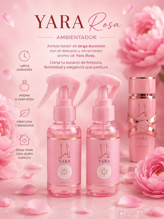 Ambientador Yara rosa