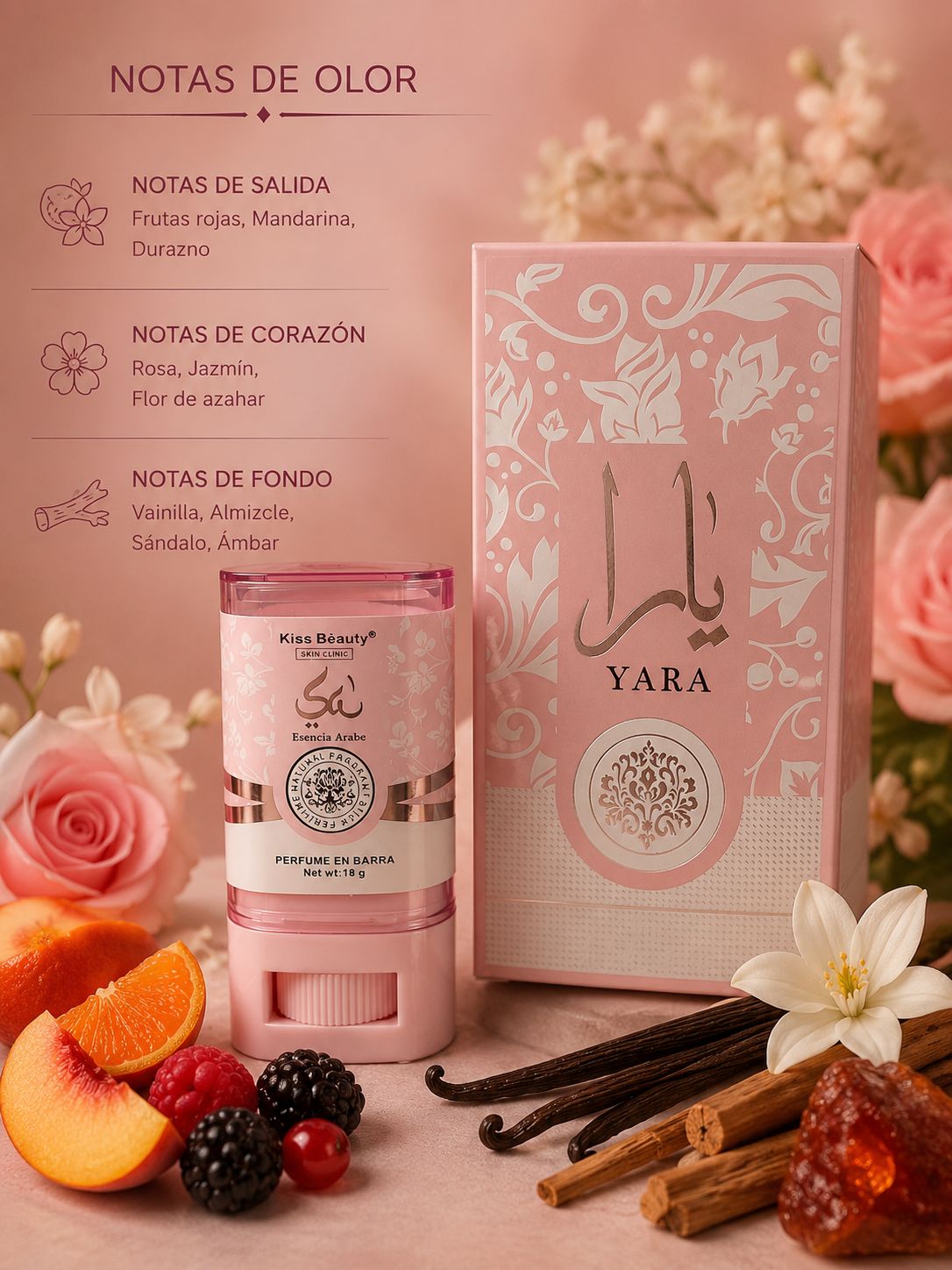 Pack Yara Rosa